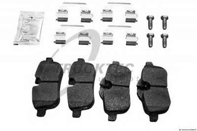 TRUCKTEC AUTOMOTIVE 0835048 -  Комплект тормозных колодок, дисковый тормоз